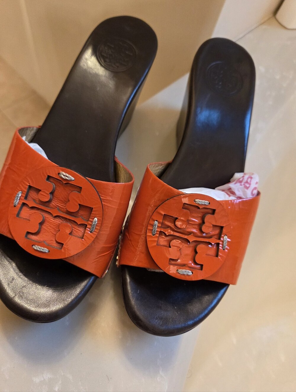 TORY BURCH SLIDES - Picture 3 of 7